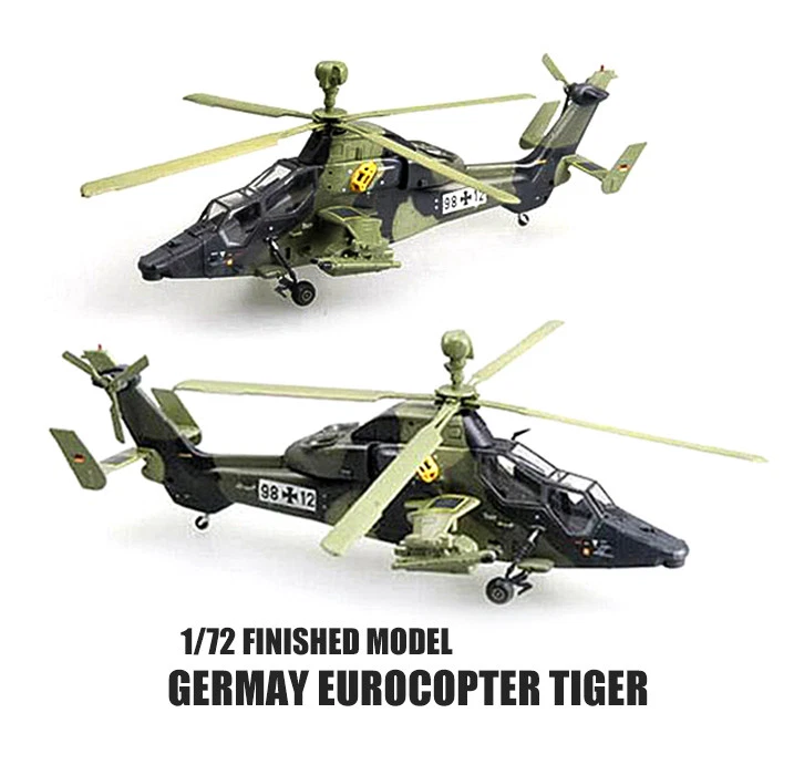 Germany Eurocopter Tiger 1/72 Finished helicopter 9812 easy model non diecast - Image 1 of 4