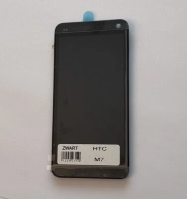 HTC One M7 Touchscreen LCD Display Rahmen Komplett Front Cover Glas Bildschirm - Bild 1 von 2