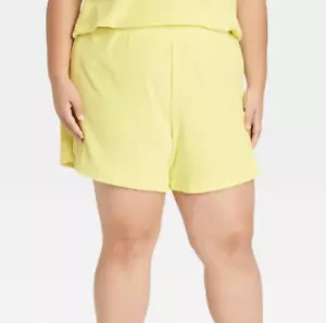 NEW A New Day Women's Mid-Rise Pull-On Shorts Plus Size 2X - Picture 1 of 1