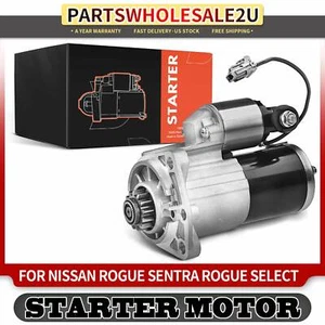 Starter Motor for Nissan Rogue 2008-2013 Sentra 2007-2012 2.5L 1.7kW 12V CW 13T - Picture 1 of 8
