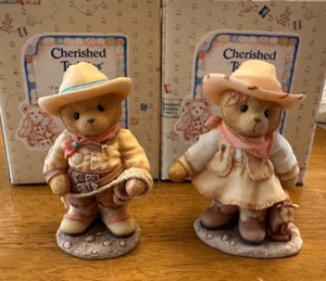 VTG RETIRED Cherished Teddies Roy I'm Your Country Cowboy Sierra You're My Part - Picture 1 of 6