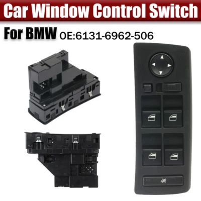 ABS Car Window Master Control Switch 61316962506 For BMW X5 2001-2006 - Image 1 of 4