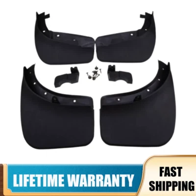 Guardabarros protector contra salpicaduras guardabarros 4 piezas para Volkswagen 2011-2018 VW Touareg nuevo Foto 1 de 4