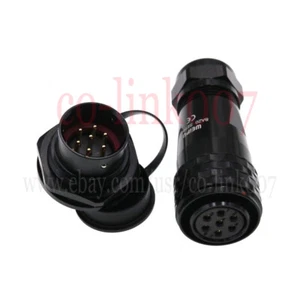 WEIPU SA20 7Pin Waterproof Connector,Industrial Aviation Female Plug 7 Wire 10A - Picture 1 of 7
