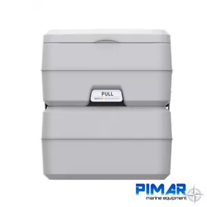 wc Toilette Portatile Chimico per Adulti 20L per Camper, Campeggio, Roulotte - Foto 1 di 6