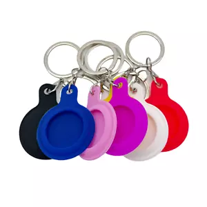 Funda con Llavero para Apple AirTags Mochila Rastreador Cubierta Recubrimiento Mascota Llaves Protector - Imagen 1 de 20