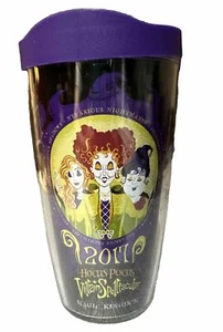 Disney Parks 2017 Hocus Pocus Villains Spettacolare Magic Kingdom Tumbler RITIRATO - Foto 1 di 2