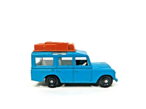 Vintage Lesney Matchbox Series Blue Land Rover Safari No. 12 Made England 1965 - Picture 1 of 6