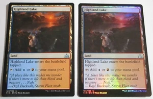 MTG 2x Highland Lake Rivals of Ixalan Non & Foil Magic The Gathering x2 - Bild 1 von 1
