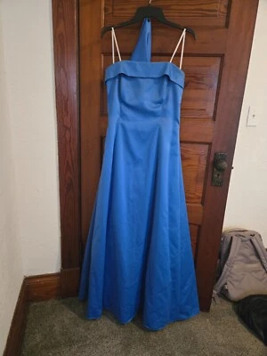 Urban Girl Nites Sleeveless A-Line Prom Dress Womens size 13/14 with Sash - Image 1 of 4