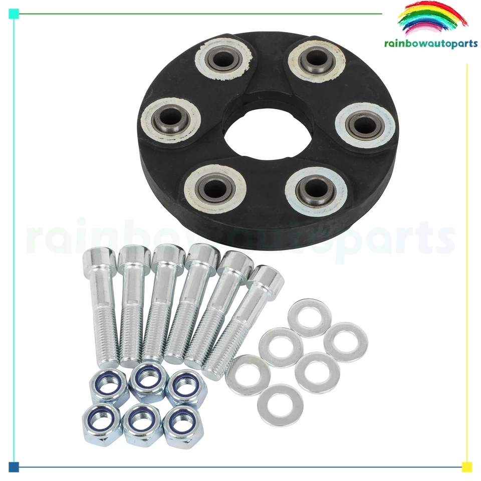 Acoplador de eje de transmisión junta flexible y pernos para Mercedes-Benz 300D 1987 1264100415 Foto 1 de 4