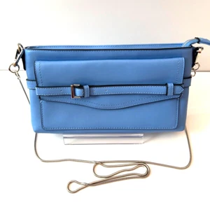 Reed krakoff crossbody Blue Periwinkle Clutch Purse/Wristlet - Picture 1 of 7