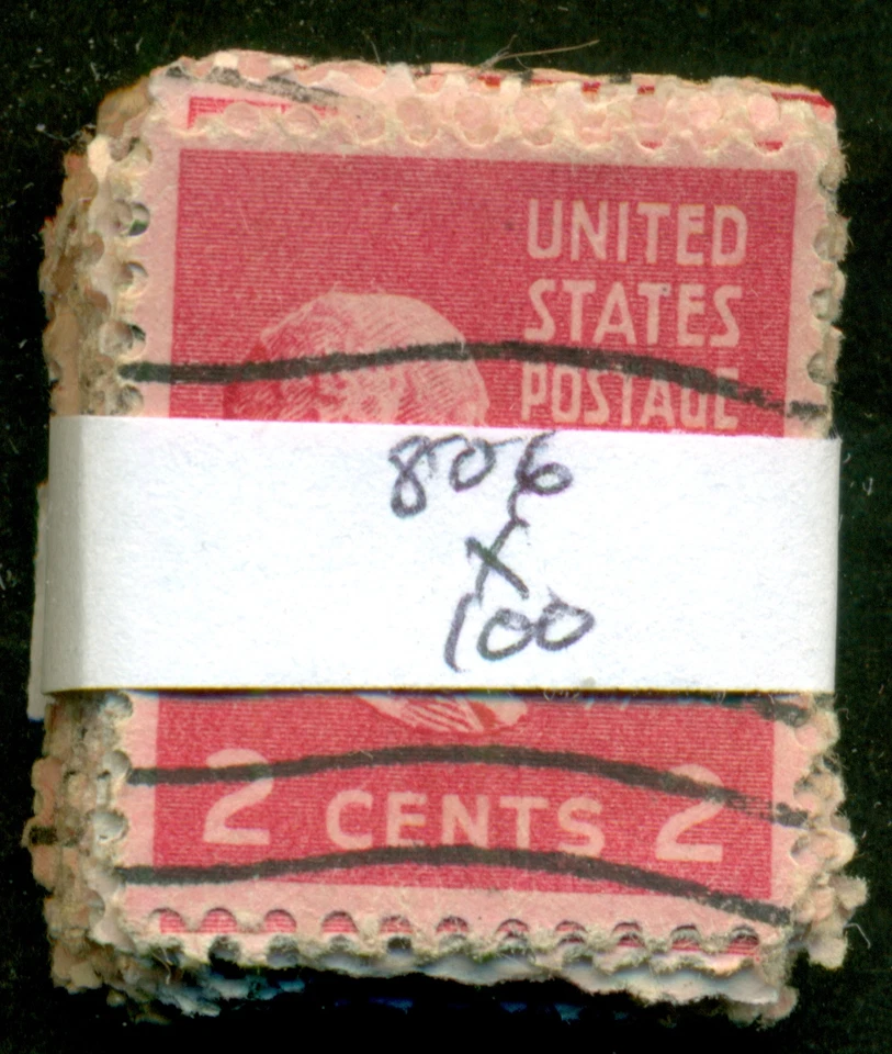 SCOTT # 806, USED, 100 STAMPS, GREAT PRICE! - Image 1 of 1