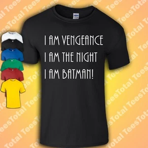 Batman I am vengeance I am the night I am batman! T-Shirt | Animated Series 90er - Bild 1 von 2
