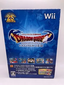 Esclusivamente per Nintendo Wii Giapponesi Dragon Quest 25th Anniversary Famicom - Imagen 1 de 19