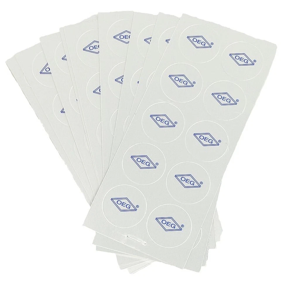 Prüflochverschluss Alu selbstklebend 28mm durchmesser - Bild 1 von 1