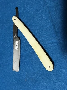 Straight Razor Bone Scales Flat Ground J Wostenholm Mfd 1892 - Picture 1 of 9