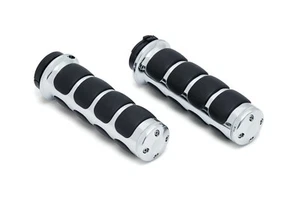 NEW KURYAKYN ISO-GRIPS FOR KAWASAKI, SUZUKI VICTORY AND YAMAHA CHROME - 497165 - Bild 1 von 3