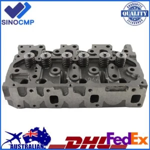 3TNM74 Cylinder Head 119517-11740 & Valves For Yanmar Engine Repair Parts - Foto 1 di 11