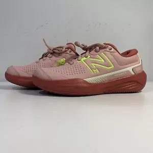 New Balance 696v5 WCH696R5 Womens Coral Lace Up Tennis Sneaker Shoes Size 7.5D - Picture 1 of 15