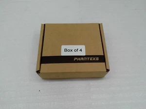 New Box of 4 Phanteks PH-HTC1612_CR 16m Hard Tube fitting G1/4 -Chrome - Afbeelding 1 van 2