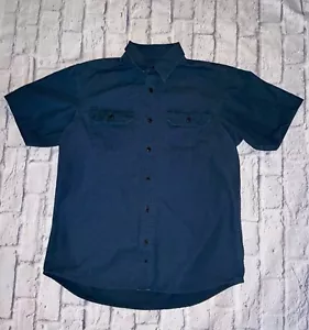 Red Head Short Sleeve Button Down Cargo Shirt Men's Large - Picture 1 of 6