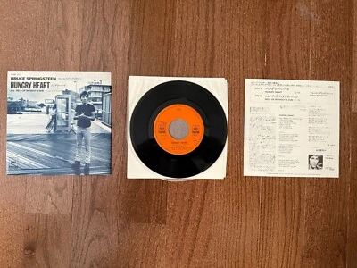 BRUCE SPRINGSTEEN ~ HUNGRY HEART ~ 7" JAPANESE 45 RPM RECORD WITH PICTURE SLEEVE - Image 1 of 2