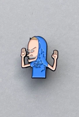 Pin/Anstecknadel/Emaille-Brosche/Badge für BEAVIS* Fans/COMIC/MTV*/Kult/90er - Bild 1 von 2
