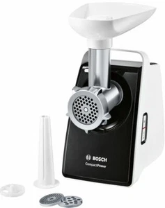 PICADORA DE CARNE ELÉCTRICA BOSCH MFW3X10B 3 PANTALLAS, RELLENO DE SALCHICHAS, AMOLADORA NUEVA - Imagen 1 de 9
