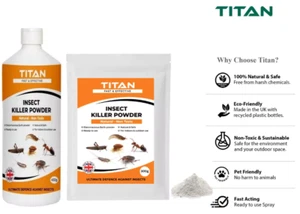 Natural Flea Spider Woodlice Snail & Slug Killer Dust Powder Treatment Non-Toxic - Picture 1 of 3