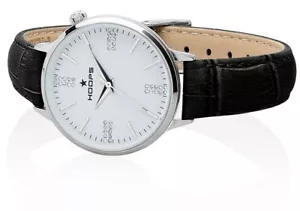 SALDI Orologio HOOPS CLASSIC CHIC Silver Black White 2609LD-S03 - Picture 1 of 1