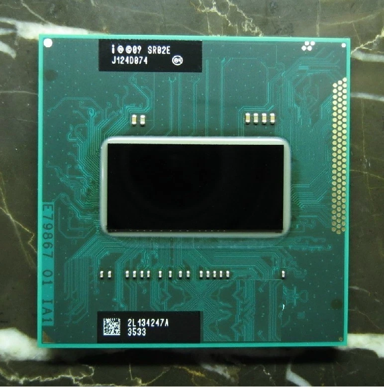 Intel I7-2920XM SR02E 2.5-3.5G/8M Socket G2 (rPGA988B) DMI FF8062700834406 CPU - Image 1 of 4
