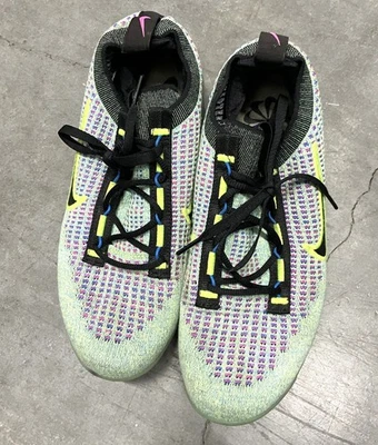 Nike Air Vapormax 2021 FK Volt фото синий молодежи GS детский размер 7Y W8.5 DX3367-700 - Изображение 1 из 4