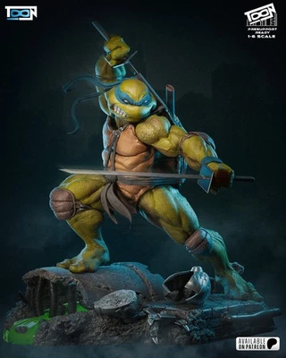 Leonardo TMNT Statue 3D Printed Kit Unpainted/Unassembled - Image 1 of 4