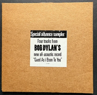 Bob Dylan - Good As I Been To You сэмплер промо CD EP 1992 - Изображение 1 из 3