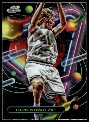 2023-24 Topps Chrome Cosmic #32 Dirk Nowitzki - Image 1 of 2