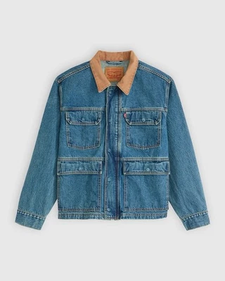 Levi’s East Port Denim Jean Utility Jacket Second String New W/Tags Men’s M - Image 1 of 4