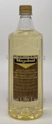 Starbucks сироп со вкусом фундука 1 литр 33,8 унц бутылка срок годности 4/14/2026 - Изображение 1 из 2