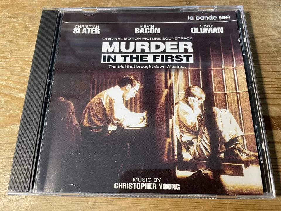 MURDER IN THE FIRST (Christopher Young) OOP La Bande Son Score Soundtrack CD EX - Image 1 of 2