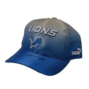 Cappello Vintage Detroit Lions Gradiant Proline Puma Herman Moore #84 Strapback NUOVO - Foto 1 di 8