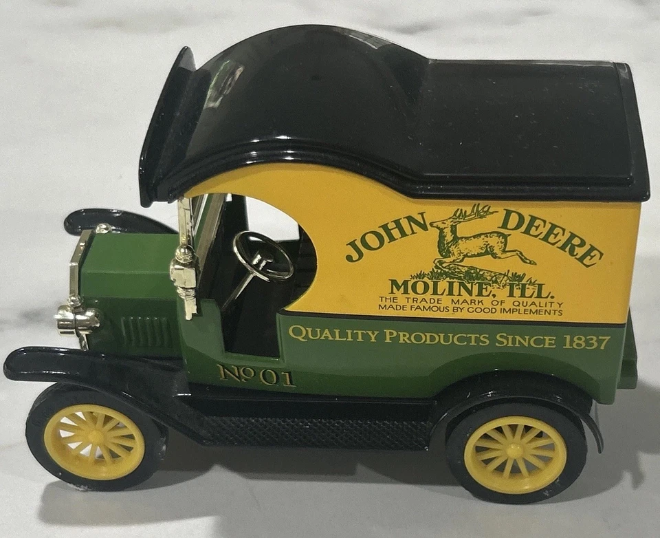 John Deere Diecast 1912 Ford Model T Delivery Car Collectible Gift - Image 1 of 4