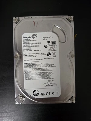 Seagate Pipeline HD.2 320GB SATA Internal Desktop Hard Drive Model: ST3320311CS - Image 1 of 2