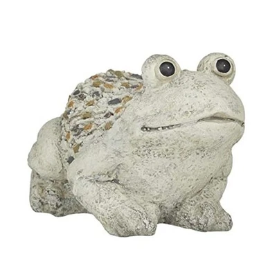  Polystone Frog Decorative Garden Sculpture Indoor Outdoor Garden Statue,  - Image 1 of 4