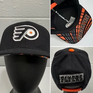 PHILADELPHIA FLYERS Mütze Kappe JUGEND/KIND Druckknopflasche schwarz gesticktes Logo NHL - Bild 1 von 11