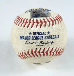 2023 Nationals Game Used Baseball Patrick Corbin Gabriel Moreno StrikeOut - Picture 1 of 3
