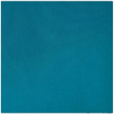 LINED WINDOW VALANCE CURTAIN 42 X 15 SOLID COLOR CAPRI SEA BLUE KITCHEN RV - Image 1 of 3