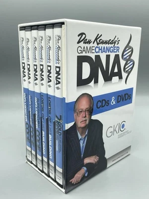 Dan Kennedy GameChanger DNA 7 Gold Keys Marketing Training CDs DVDs Set GKIC - Image 1 of 4