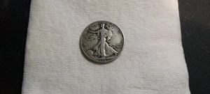 1942-D Walking Liberty Silver Half Dollar 90% SILVER! FREE SHIPPING! AG IS UP - Picture 1 of 4