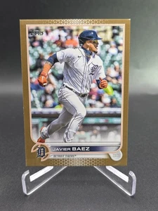 JAVIER BAEZ 2022 Topps Update Series Gold Parallel /2022 #US89 Detroit Tigers - Picture 1 of 3
