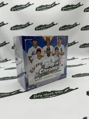 2021 Topps Chrome Update Series Sapphire Edition Baseball Factory Sealed Box